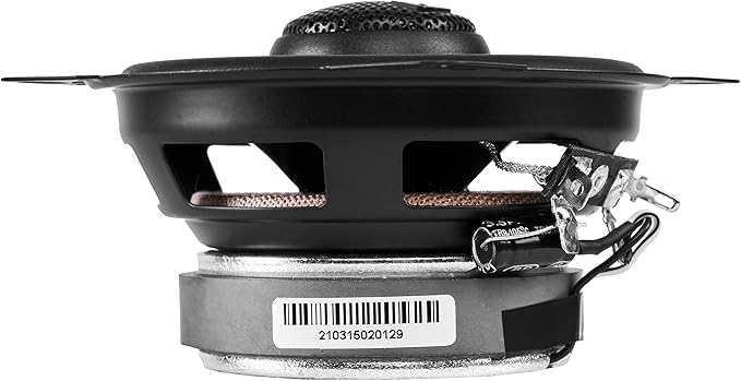 NVX NSP4 4" Car Speakers, 300W Max, 100W RMS, 2-Way Coaxial w/Silk Dome Tweeters & Built-in X-Overs, Easy to Install in Cars/Trucks/Doors (Pair)