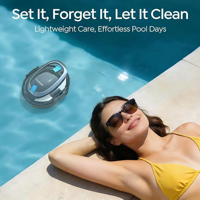 S2 Cordless Robotic Pool Cleaner Dark Gray