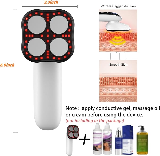 CENXIGO Body Sculpting Machine-Professional Cellulite Remover for Legs, Belly, Hip, Arm,Portable Massage Tool for Women