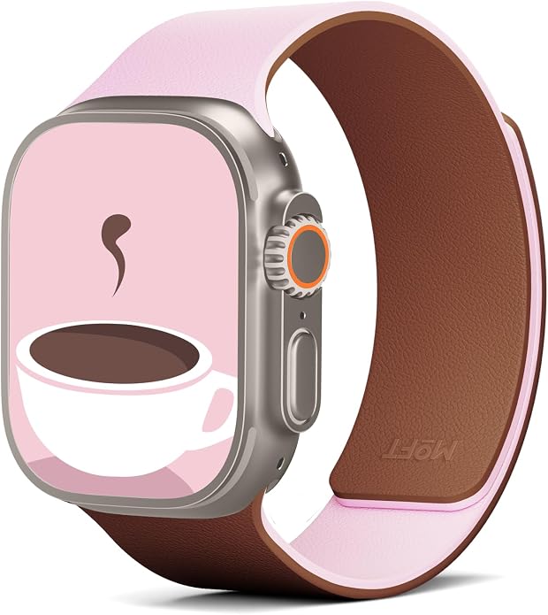 MOFT Snap Duo Watch Bands Compatible with Apple Watch, Quick Magnetic Wear, Duo-Color Design & Soft Silicone, iWatch Bands for Ultra 3/2/1, Series 11/10/9/8/7/SE/6/5/4/3/2/1, 38/40/41/42/44/45/46/49mm