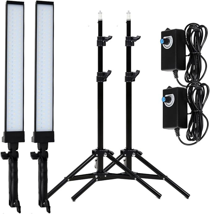 180 LED Light Photography Studio LED Lighting Kit Adjustable Light with Stand Tripod and Bag Photographic Video Fill Light