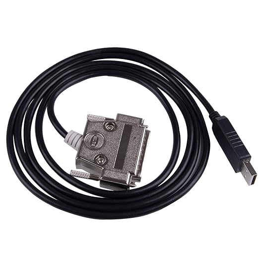USB to DB25 RS232 Serial Adapter Converter Cable Null Modem for Sharp X68K X68000 PC Communicate Programming Cable