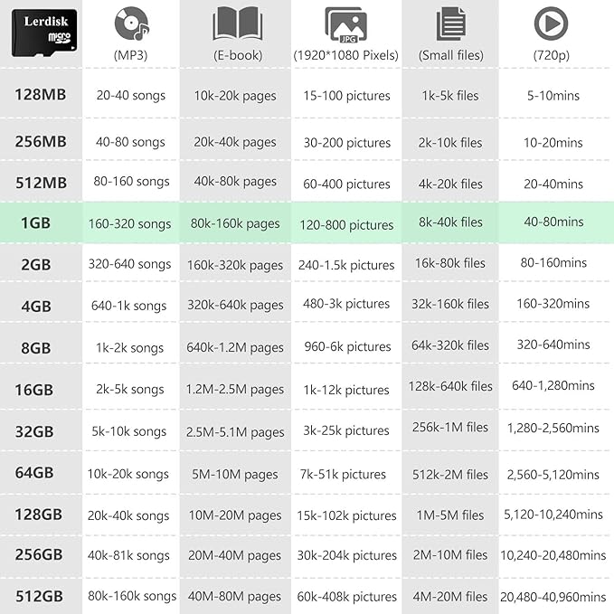 Factory Wholesale Micro SD Card 1GB in Bulk MicroSD Produced by Authorized Licencee (1GB Class 4)