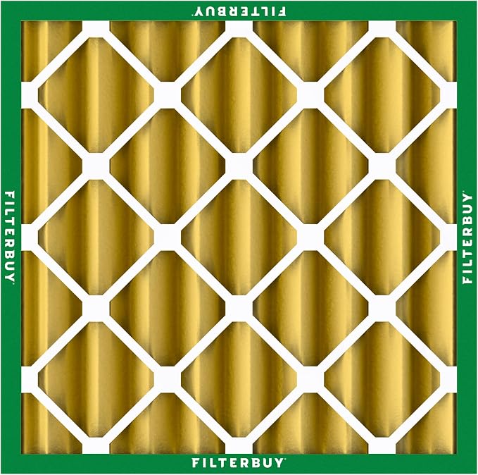 Filterbuy 20x20x4 Air Filter MERV 11 Superior Pet & Allergy Defense (3-Pack), Electrostatic Pleated HVAC AC Furnace Filters Replacement, Made in USA (Actual Size: 19.50 x 19.50 x 3.63)