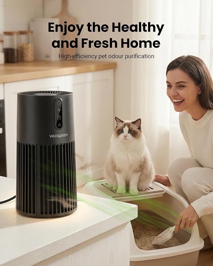 Air Purifiers for Bedroom, Smart WiFi HEPA Air Purifier for Home Pets, Smart Dog Water Bowl Dispenser Large, 10L/ 338Oz Smart Dog Water Fountain Stainless Steel with APP Monitoring