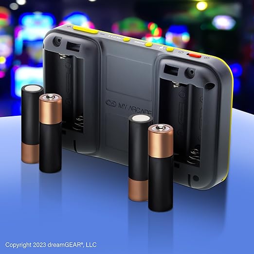 My Arcade Pac-Man Pocket Player Bundle: Officially Licensed, Portable Gaming Console, Travel Case and Screen Protector Included. Includes Classic Mode and Speed Up Mode.