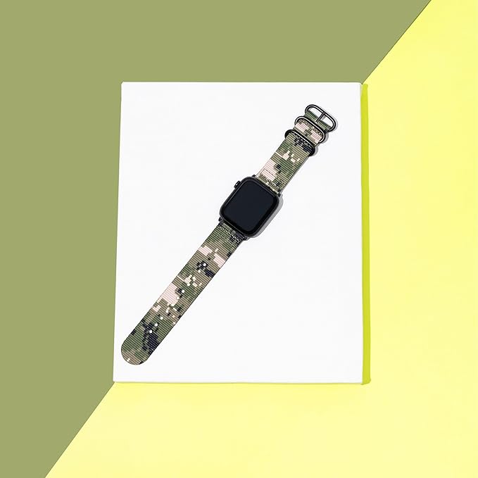 Carterjett EXTRA LARGE Hiking Trail Nylon Band - Compatible with Apple Watch Ultra 2/Ultra Band 49mm 46mm 45mm 44mm for Men Women, XL for Big Wrists, Xtra Long, Soft Braided Sturdy Weave Sport Strap for iWatch Ultra 2, iWatch Ultra Series 10 & All Mode...