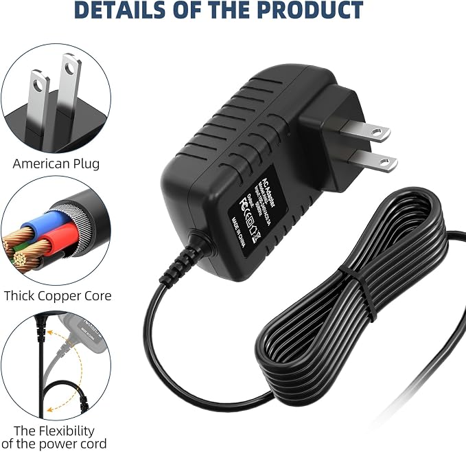 AC Adapter Charger for Fujikura RS01 RS02 RS03 HJS-02 HJS-03 Hot Jacket Strippers ADC-09 Power Supply Cord Mains PSU