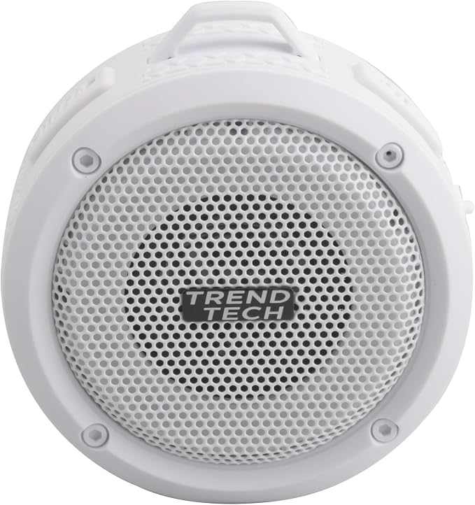 Wireless Express Aqua Beats Super Sound Waterproof Bluetooth Speaker with LED Light - Perfect for Indoor & Outdoor, Shower, Pool Waterproof Bluetooth Speaker (Black)