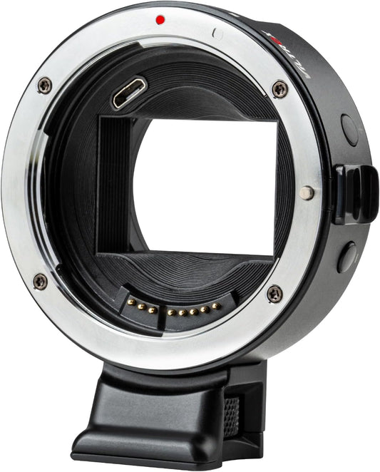 VILTROX EF-E5 Lens Mount Adapter EF/EF-S to E-Mount Auto Focus Lens Converter Ring Compatible with Canon EF/EF-S Lens to Sony E Mount A9 A9II A9III A7V A7IV A7III A7II A7 a6700 a6600 a6400