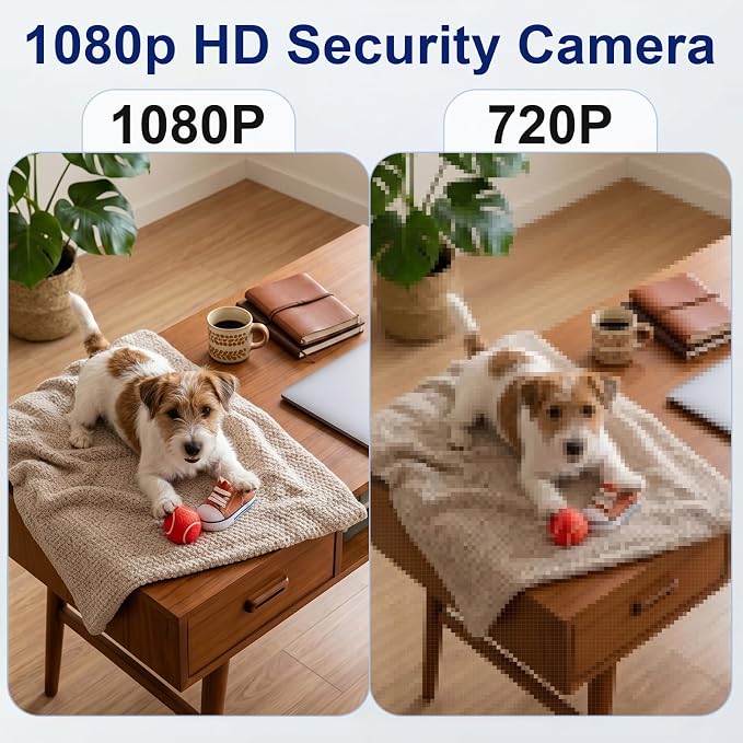 Hidden Spy Smoke Detector Camera, Indoor Wireless Nanny Cam | Hd 1080p, Motion Detection, Loop Recording, Wifi Connectionl, Night vision function, Visible Ceiling Mount For Home/Office