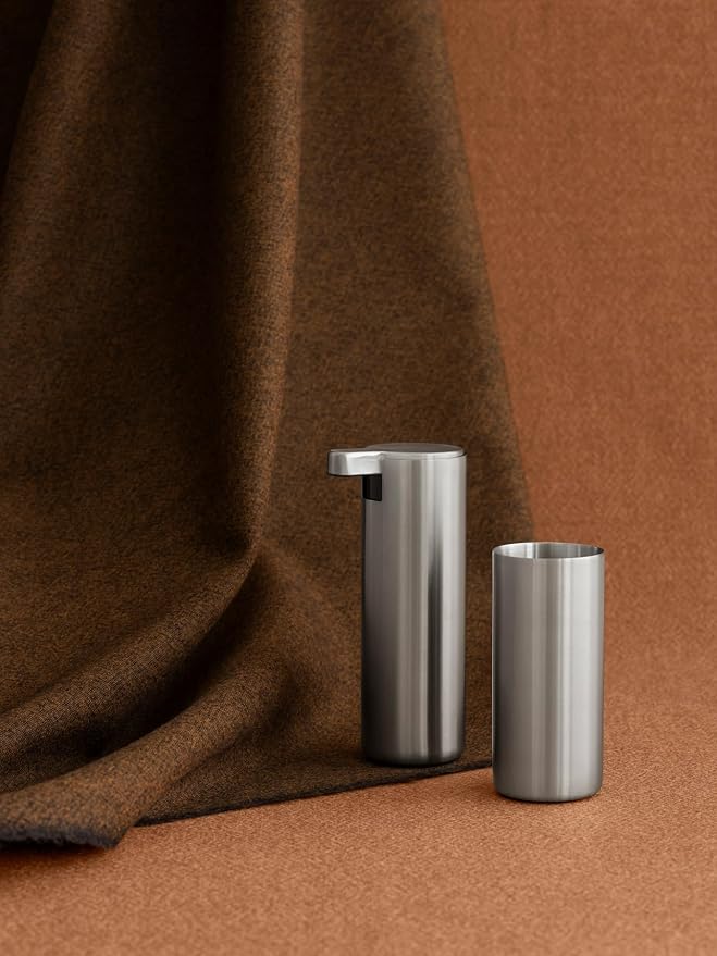 blomus MODO Soap Dispenser - Brushed Stainless Steel - 6oz