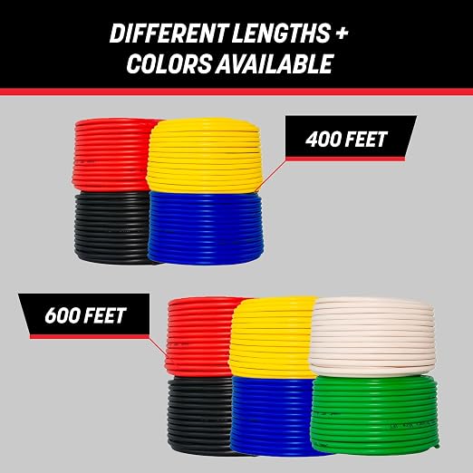 GS Power 1000ft CCA 16 Gauge Wire Automotive, 100ft Spool, 10 Colors, 16 AWG 12v Low Voltage, Speaker Electrical Wire Low Voltage Primary for Car Stereo Audio Trailer Harness Hookup Wiring LED DIY