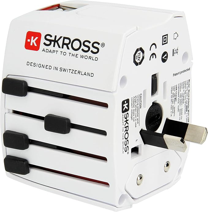 SKROSS 1.302930 World Adapter MUV USB