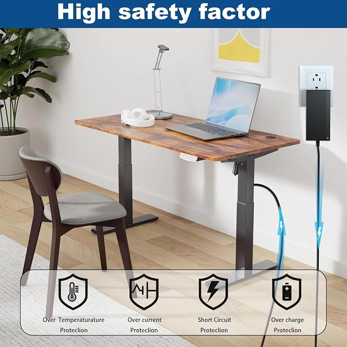 29V Power Cord for Standing Desk Compatible with Claiks P1.01.001 P101001 40" 48" 55" 63" Inches Electric Standing Desk Adjustable Height Stand up Desk Charger Power Adapter