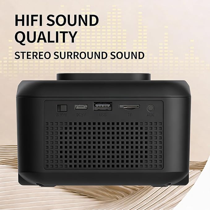 Multifunctional Wireless Charger, Wireless Charging Station with Time and Alarm Clock, Charging Dock with Bluetooth Speaker, 15W Wireless Fast Charging, All-in-One Charging Base,S31 Black.
