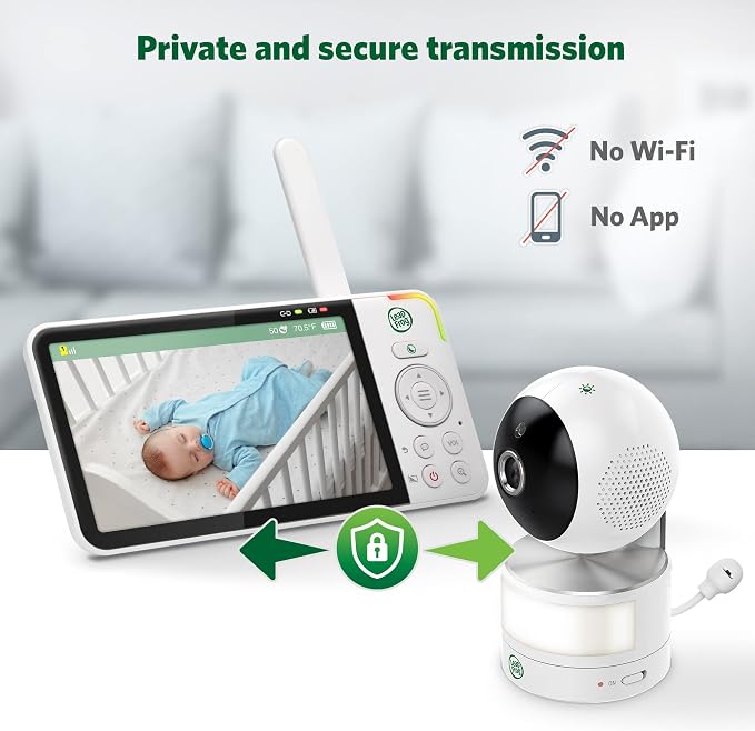 LeapFrog LF915HD Baby Monitor, 5" 720p Screen
