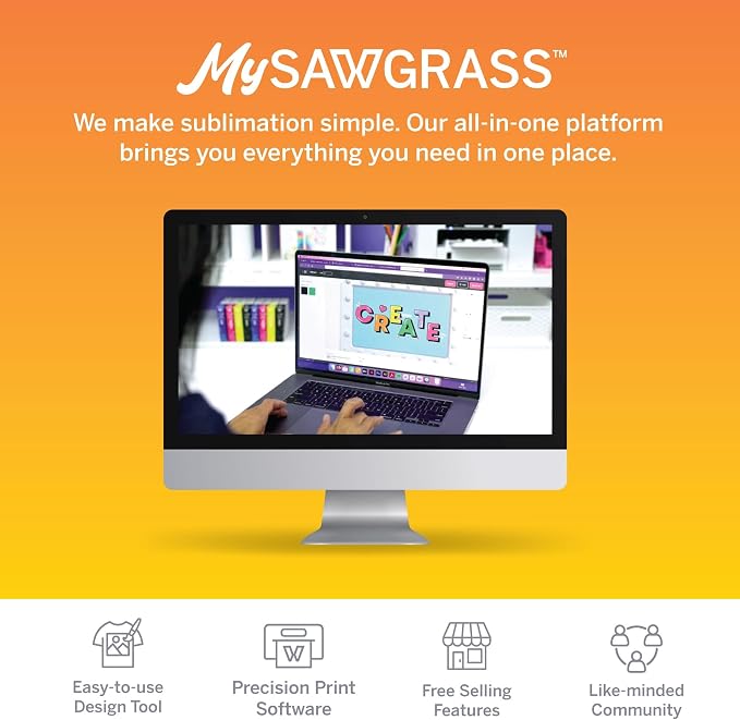 Sawgrass SubliJet UHD Sublimation Ink Cartridge - Cyan - High-Performance Ink SG500 SG1000 Sublimation Printers - Long-Lasting, High-Viscosity Gel Ink for Vibrant, Crisp Prints
