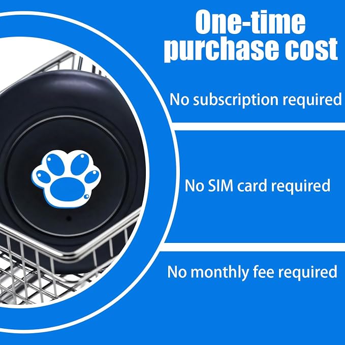 GPS Tracker for Vehicles Cars Motorcycles,No Monthly Fee No Subscription,Real-Time Location Tracking Device, Magnetic Mini GPS Tracker for Car Pets Dogs Elderly and Valuables