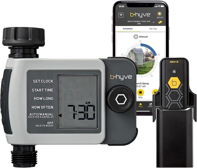 Orbit 24516 B-hyve XD 1-Port Smart Hose Watering Timer with Wi-Fi Hub