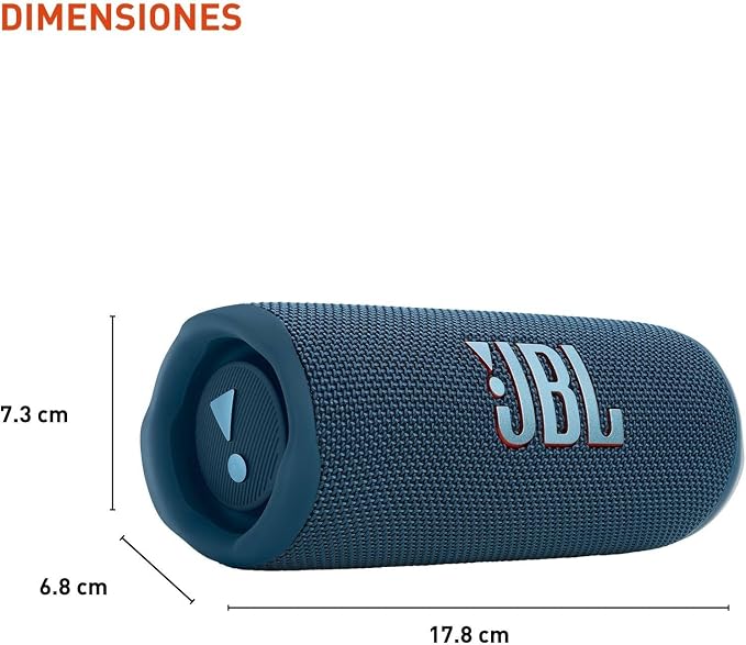JBL Flip 6 - Portable Bluetooth Speaker - Blue (Renewed)