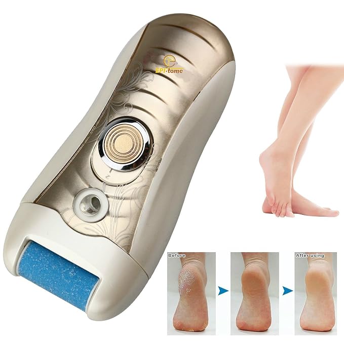 EPITOME Callus Remover Electric Ladies Shaver Dual Voltage Face & Body Epilator