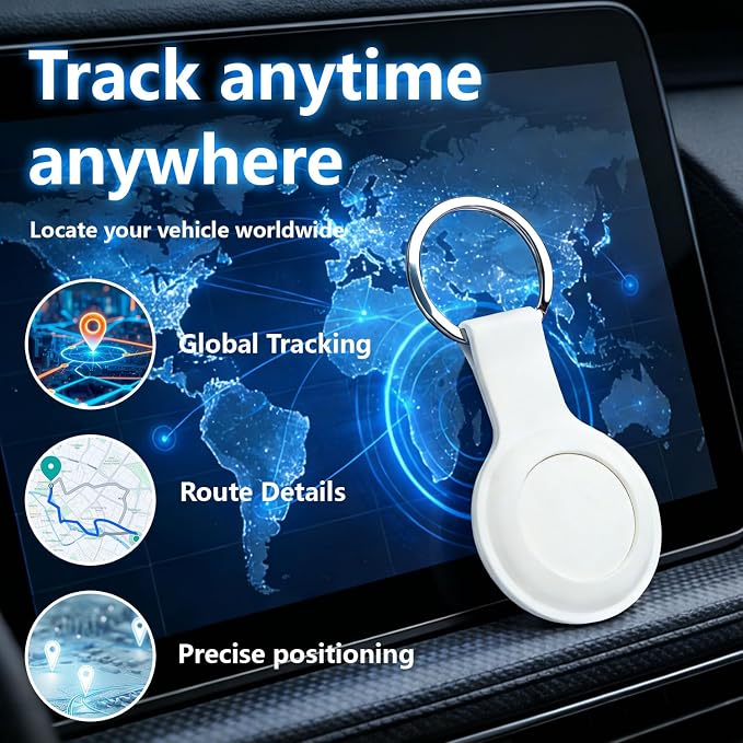 GPS Tracker for Vehicles,Car GPS Tracker Portable GPS Tracking Device,Full Global Coverage Location Tracker for Kids,Dogs,Trucks/Person,No Subscription Required/No Monthly Fee