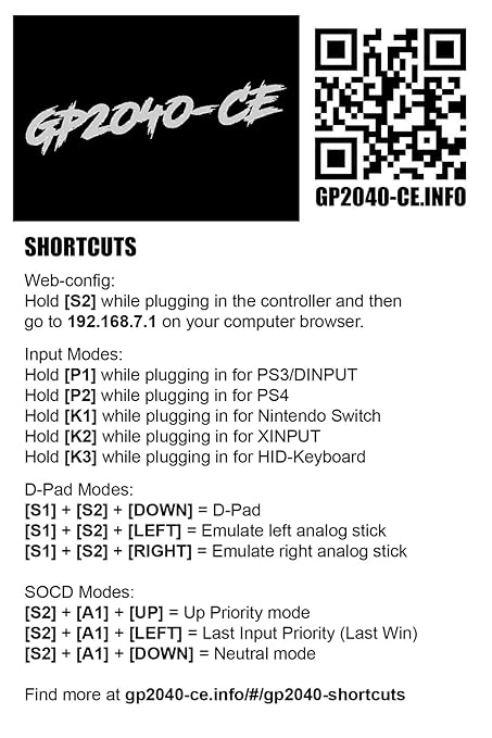 SZJLMKJ Advanced Breakout Fightting game controll Board USB Passthrough Edition Integrated Pico Fighting Board For PC PS4 (Board with fight harness)