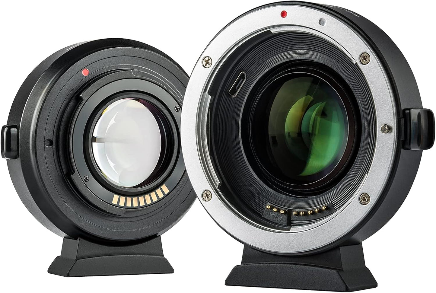 VILTROX EF-M2 Pro Lens Adapter 0.71x Auto Focus EF Lens to M4/3 Mount Adapter Compatible with Canon EF Lens to M4/3 Mount Camera GH4 GH5 GF8 GF9 GX8 GX85 G6 G7 E-M5 E-M10 E-PL7 E-PL8 E-P5 Pen-F