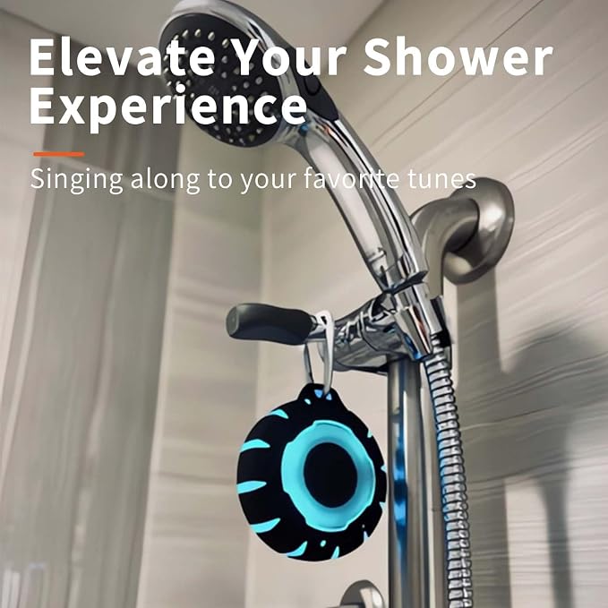HEYSONG Bluetooth Shower Speaker + Waterproof Beach Bag – Rugged & Ready for Any Adventure