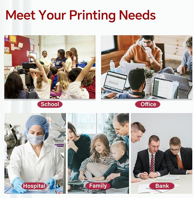 PG-285 XL CL-286 XL Ink Cartridges Black Color Replacement for Canon 285 286 PG-285XL CL-286XL Inkjet Printer Ink Combo Pack Work with PIXMA TS7720 TR7820 TS7722 Printers, High Yield (1 Black 1 Color)