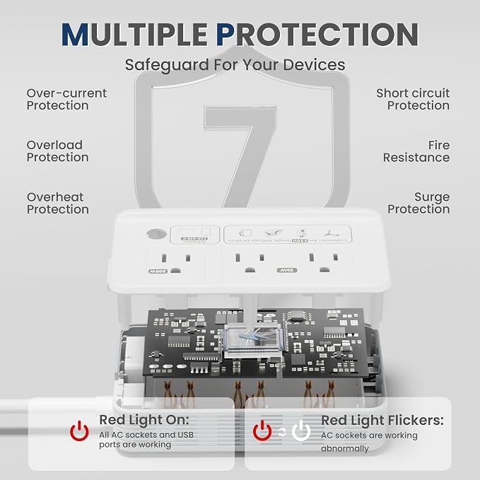 2000W Voltage Converter US to Europe