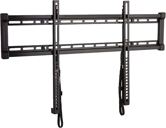 SANUS Low Profile TV Wall Mount for 40" to 80" TVs - Universal Fixed Wall Mount TV Bracket, Slim 1” Profile - 3 Step Easy Install w/Included Hardware - UL Certified