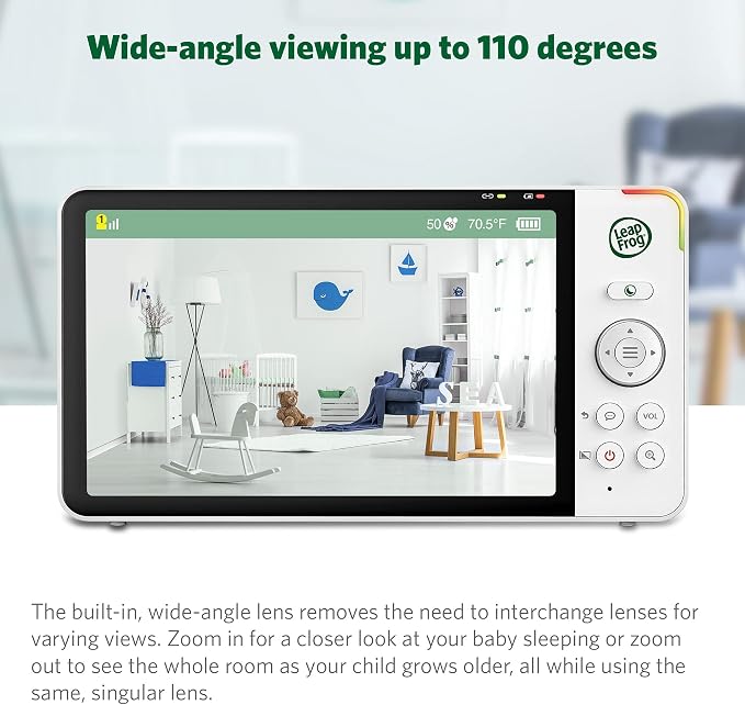 LeapFrog LF915HD Baby Monitor, 5" 720p Screen