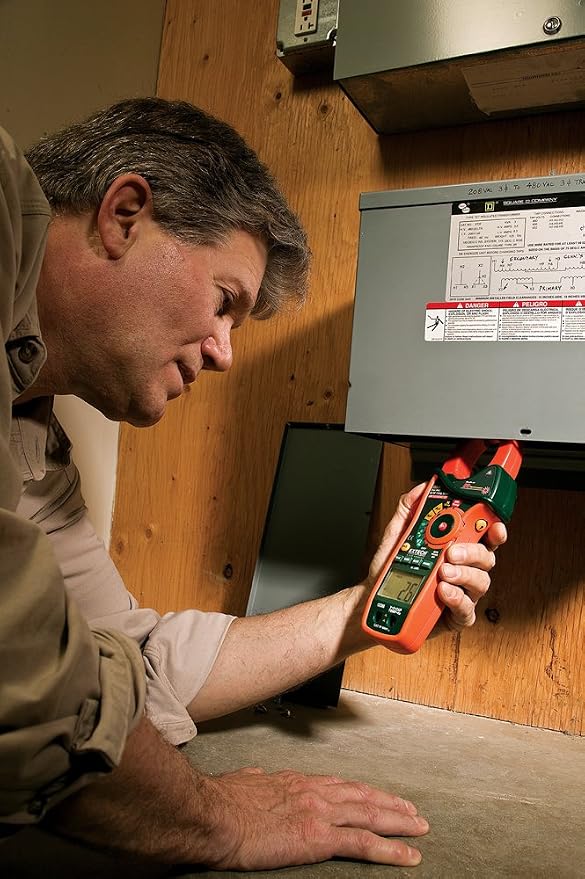 Extech EX840 Clamp Meter with Built-in IR Thermometer