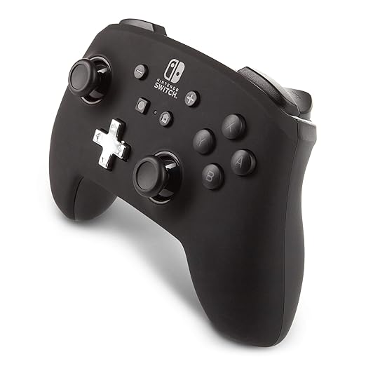 PowerA Enhanced Wireless Controller for Nintendo Switch/Switch 2 / Switch Lite/OLED Model - Black - Gamepad, game controller, Officially Licensed