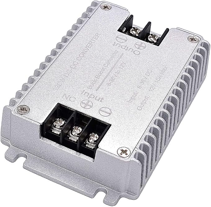 DC to DC High Efficiency Voltage Converter 8-36V to 12V 10A 120W Buck-Boost Converter DIY Power Supply Step-Down/Up Transformer