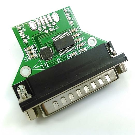 Usangreen Silabs CP2102 USB RS232 Serial Printer Adapter Cable to DB25 for Bar Code Printer Scanner (180CM)