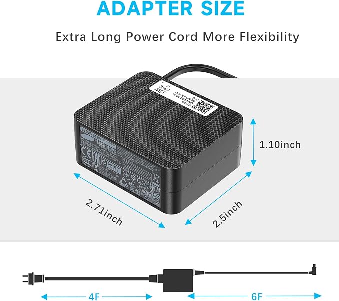 HHZ 35W Monitor Charger Compatible with Samsung A3514-RPN, AC Adapter 14V 2.5A BN44-00990A A SBBSSO8NUIXZA LS24AM506NNXZA LHI3QBRTMGCXZA LC24RG50FQNXZA Power Cord Supply