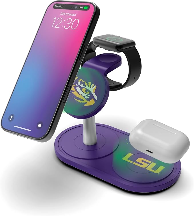 SOAR Collegiate 3-in-1 Wireless Charging Station