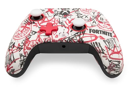 PowerA Wireless Controller for Xbox Series X|S - Fortnite SE, bonus virtual item included, hall effect thumbsticks, low latency wireless, officially licensed, works with Xbox One and Windows 10/11