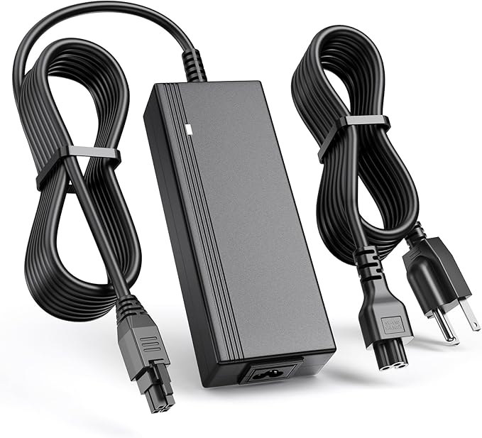 Power Cord for Fanatec Charger Replacement for Fanatec Boost Kit 180 (8NM) CSL DD/GT (Gran Turismo) DD Pro Power Supply for Endor6200-2400750P Endor6200-2400750-15C01 AC Adapter Cord 8FT