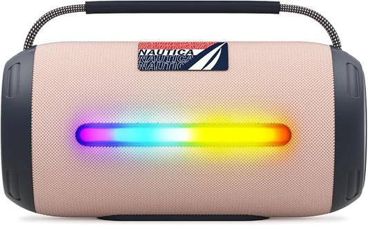 Nautica Urban SP610 True Wireless Outdoor Speaker, Portable IP5 Splash-Proof Bluetooth Speaker, Perfect for Camping, Beach, Backyard & Travel
