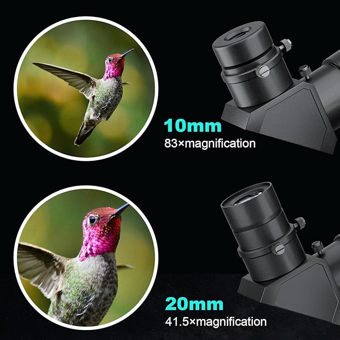 Maksutov-Cassegrain Telescopes for Adults Astronomy, 60mm Aperture 830mm Catadioptric Compound Telescope