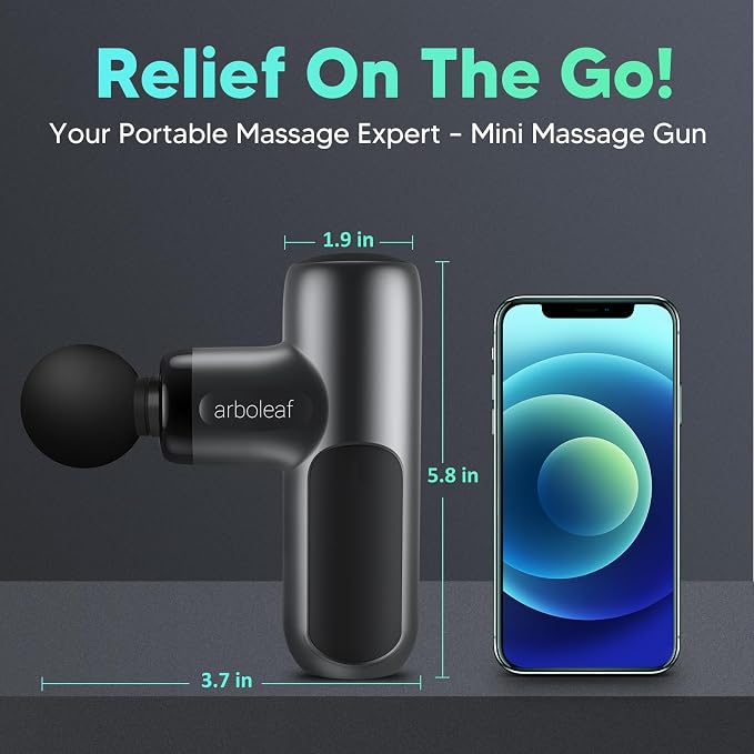 arboleaf Heated Scalp Massager and Massage Gun Bundle
