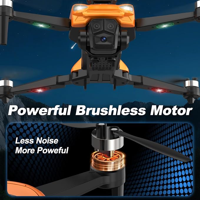 F180 Drones with 4K Camera Adults 4.5" LCD RC Screen, Follow Me Professional Drone GPS Auto Return Home, 5GHz FPV Real-Time RC Quadcopter Dron for Beginner, SD Card, Long Flight Time Under 249g | drone with camera