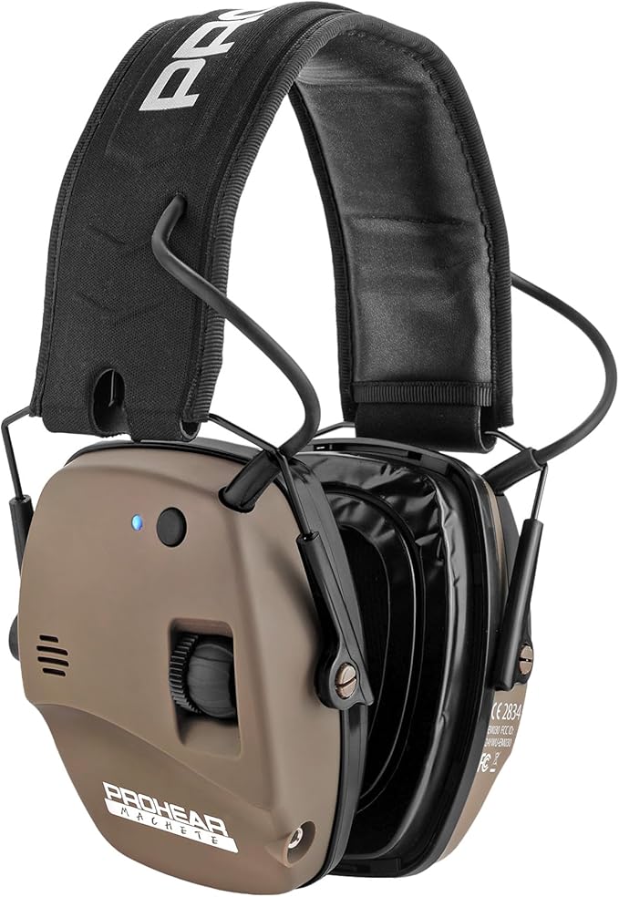 PROHEAR Ear Protection Safety Earmuffs for Shooting Noise Reduction Slim Hearing Protector