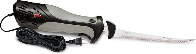 Rapala Heavy Duty Electric 7 1/2" Fillet Knife Bundle With 6" Fish'N Fillet Knife/Sharpener