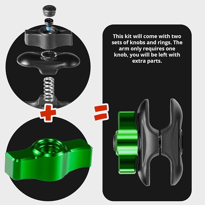 Tackform Link Vent Phone Mount Compatible with 2016-2023 Toyota Tacoma and 2014-2021 Toyota Tundra | Aluminum | Zero Slip, Anti-Scratch | Universal Holder Compatible with iPhone, Galaxy, More | Green