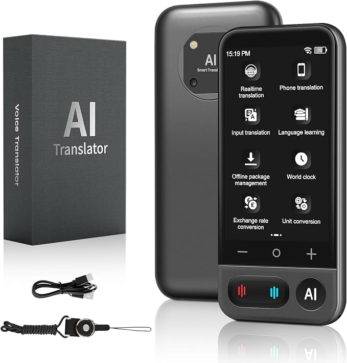 AI Translator, Real-Time AI Conversation & Voice Translator, 149 Languages | AI Conversation, Real-Time Voice Translation, Offline Translation, OCR Camera Translation, AI Recording